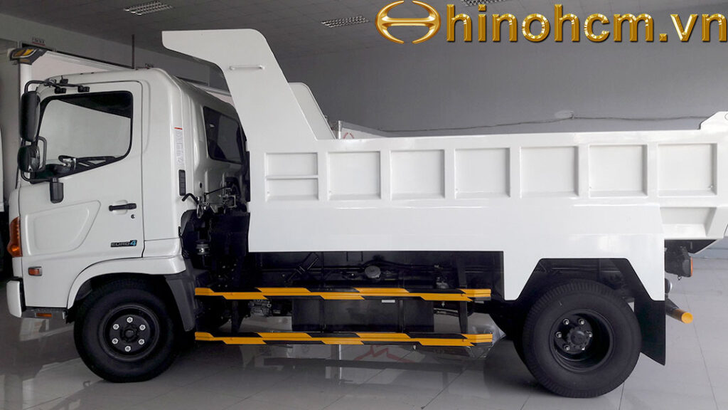xe ben hino 6 tấn thùng 5 khối, sẵn giao ngay, model Hino FC9JJTC
