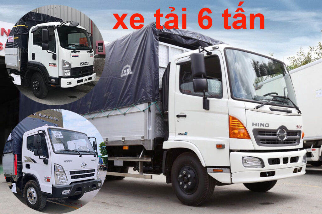 xe tải 6 tấn bán chạy