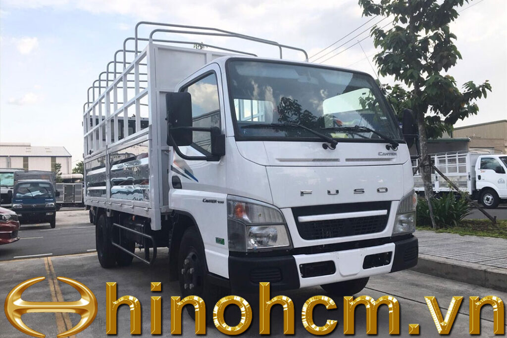 xe tải 8 tấn fuso thùng mui bạt