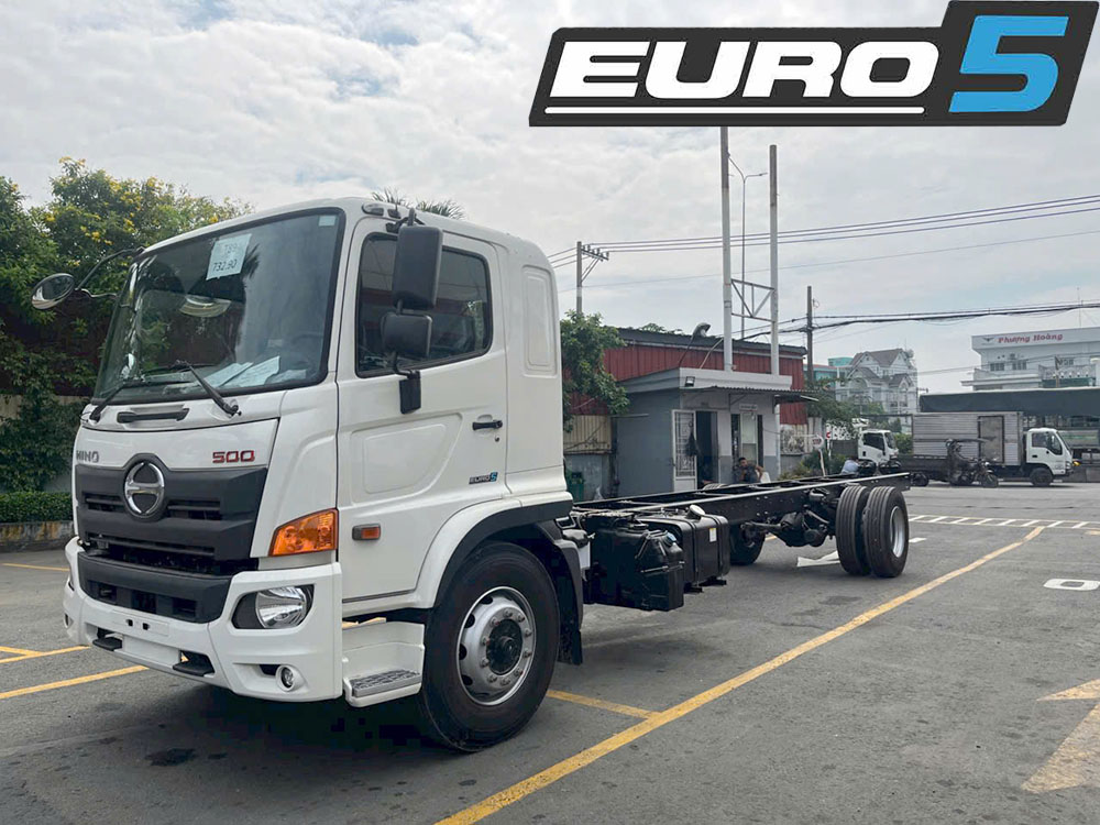 xe tai hino chassis Fg 8 tan truoc